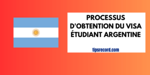 Visa étudiant argentine