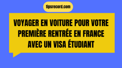 Voyager en voiture pour votre première rentrée en France avec un visa étudiant