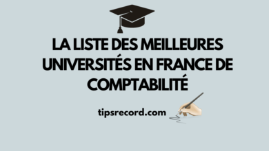 universités en France de comptabilité