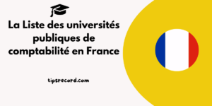 universités de comptabilité en France