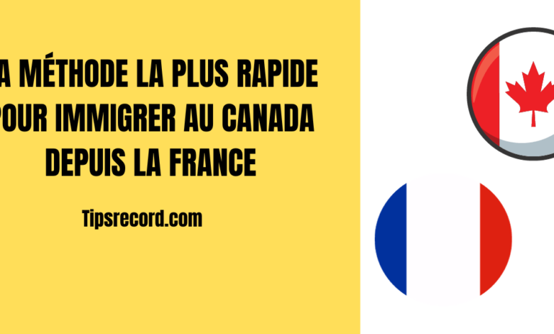 immigrer au Canada depuis la France