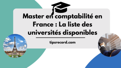 Master en comptabilité en France
