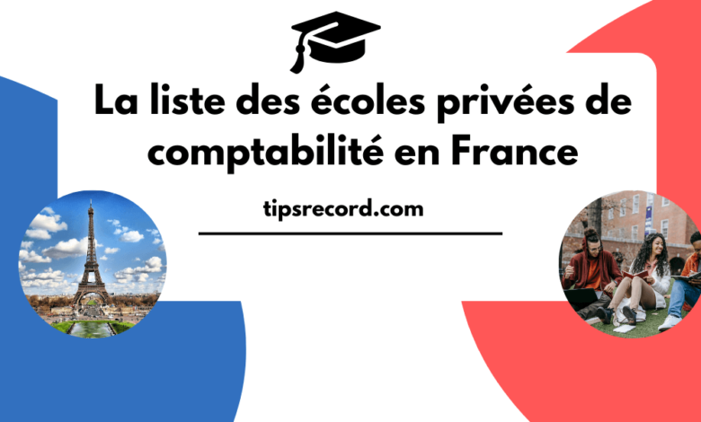 écoles privées de comptabilité en France