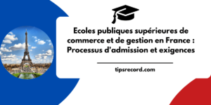 La liste des écoles publiques supérieures de commerce et de gestion en France