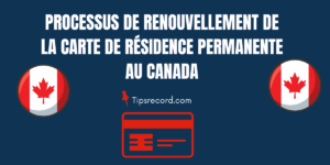 renouveler carte de résident permanent canada