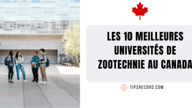 les universités de zootechnie au Canada