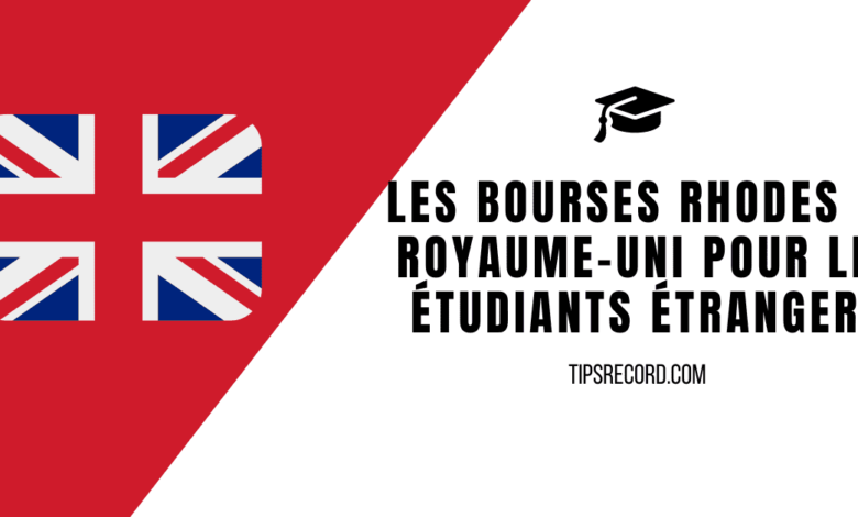 Les bourses Rhodes au Royaume-Uni